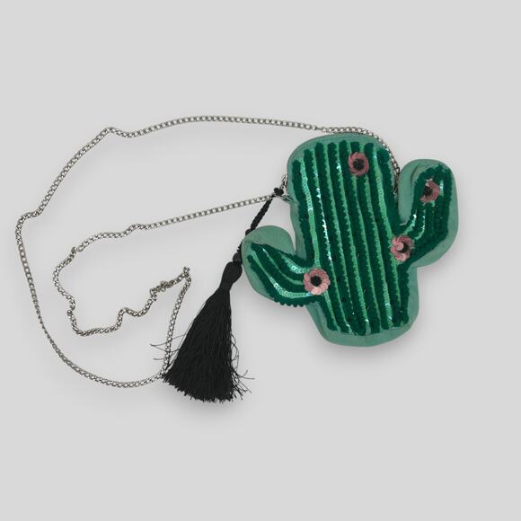 Circus by Sam Edelman Sequin Cactus Crossbody Bag - Picture 1 of 6